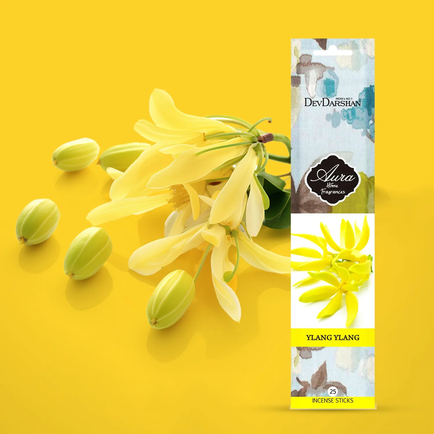 Ylang Ylang Aura Incense Sleeve Pack (25 Sticks) 4