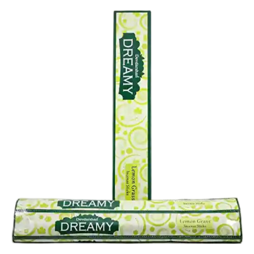 Dreamy Lemongrass Mosquito Long Incense Sticks - Safe & Calm
