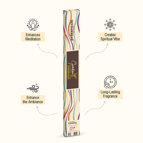 Lemongrass Garden Long Incense Sticks (6 Sticks)