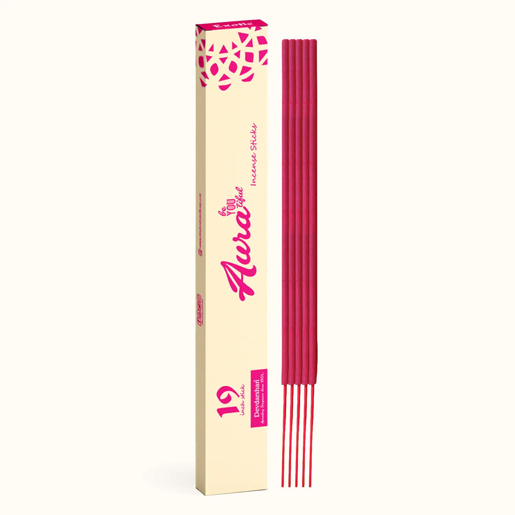 Aura Exotic Long Incense Sticks - Elegant Home Aroma