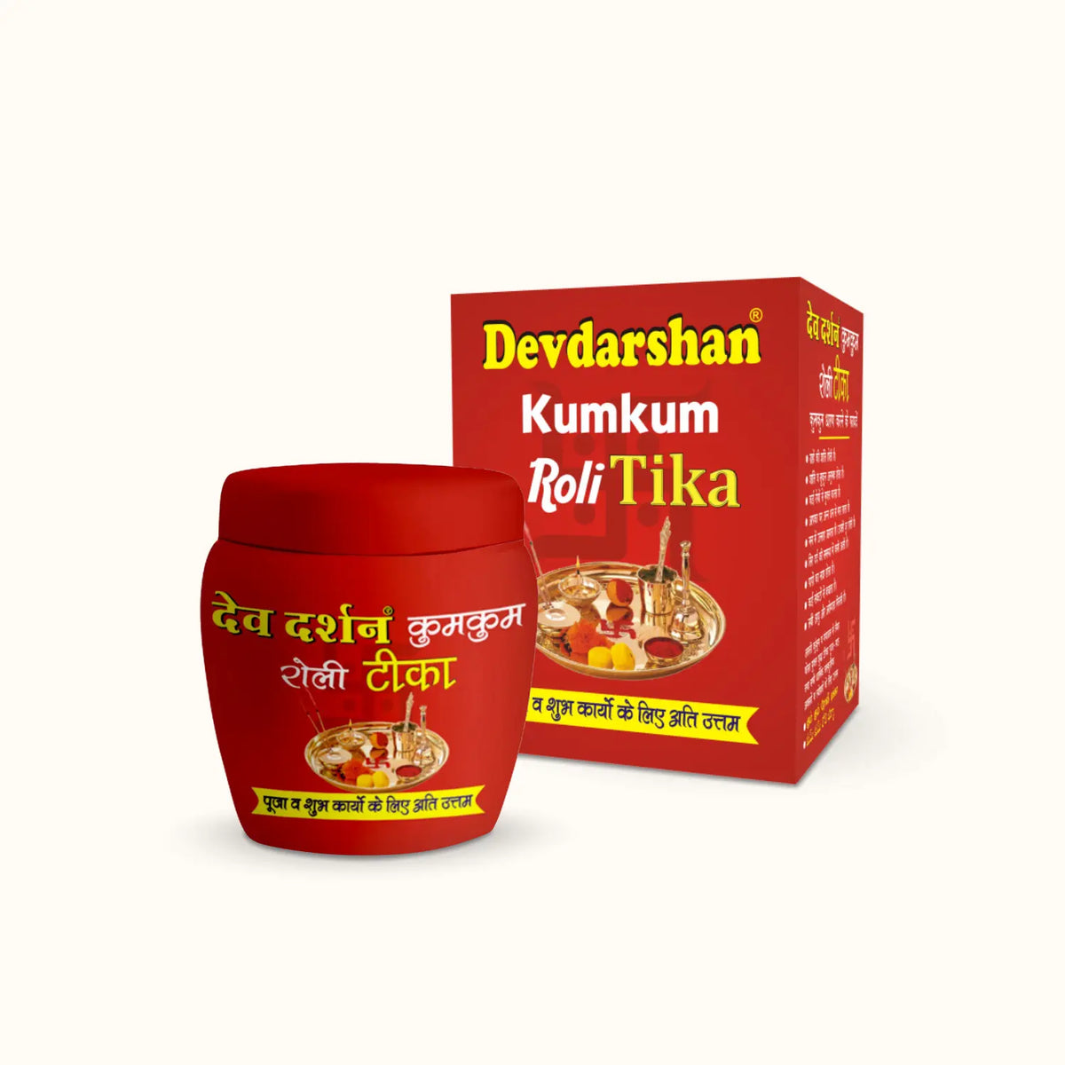 Shop Kumkum Roli Wet Tika for Pooja & Tilak – DevDarshan Overseas