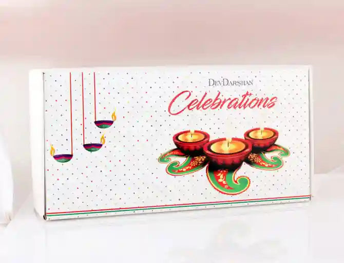 Shop Celebration Gift Pack – Festive Dhoop & Cone Gift Box