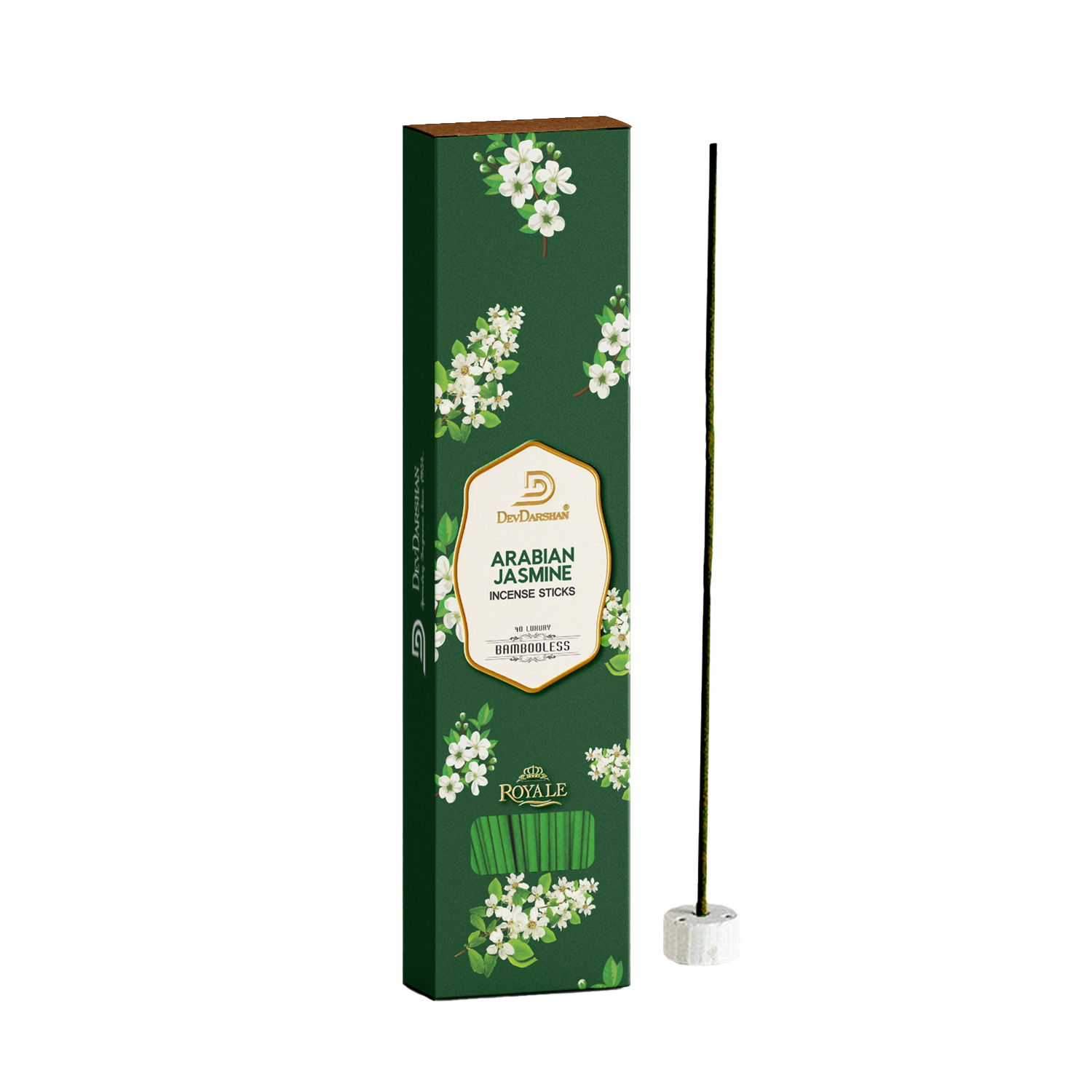 Arabian Jasmine Bambooless Incense Sticks – Pure Floral Bliss