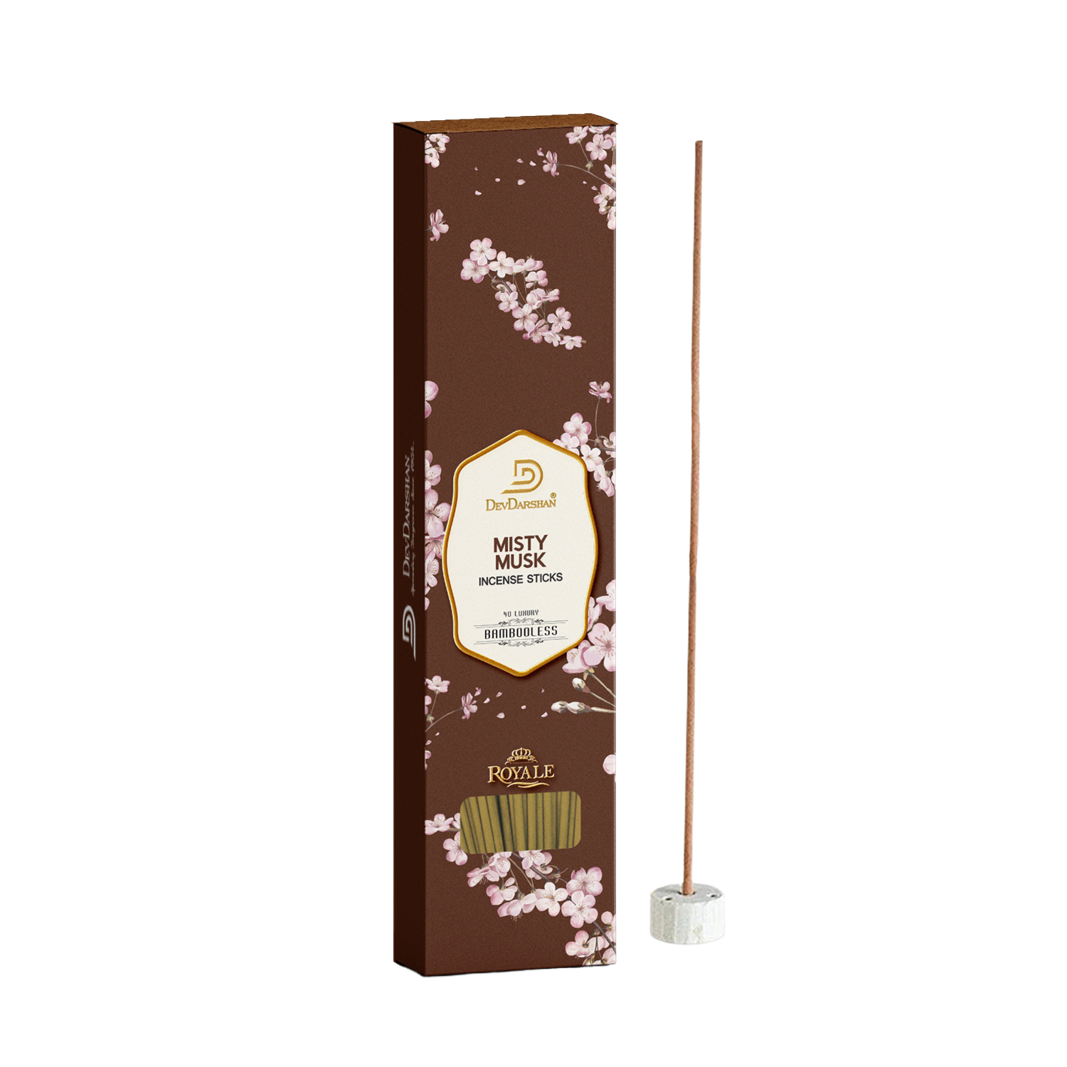 Misty Musk Incense Sticks - Premium Bambooless Dhoop