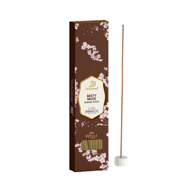 Misty Musk Incense Sticks - Premium Bambooless Dhoop