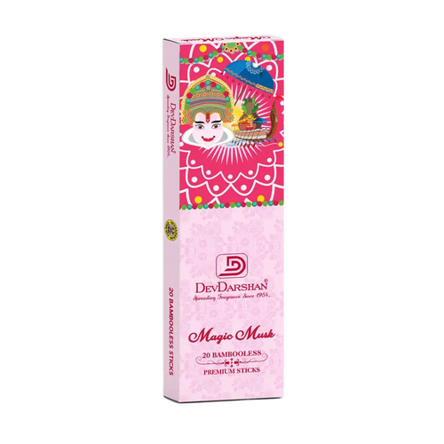 Buy Magic Musk Incense Sticks - Premium Bambooless Fragrance