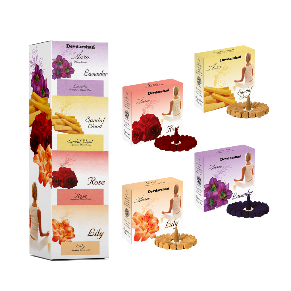 Aura Dhoop Cones Signature Mix Pack