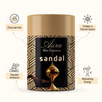 Aura Sandal Dhoop Cone Tube Pack (150g)