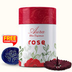 Aura Rose Dhoop Cone Tube Pack (150g)
