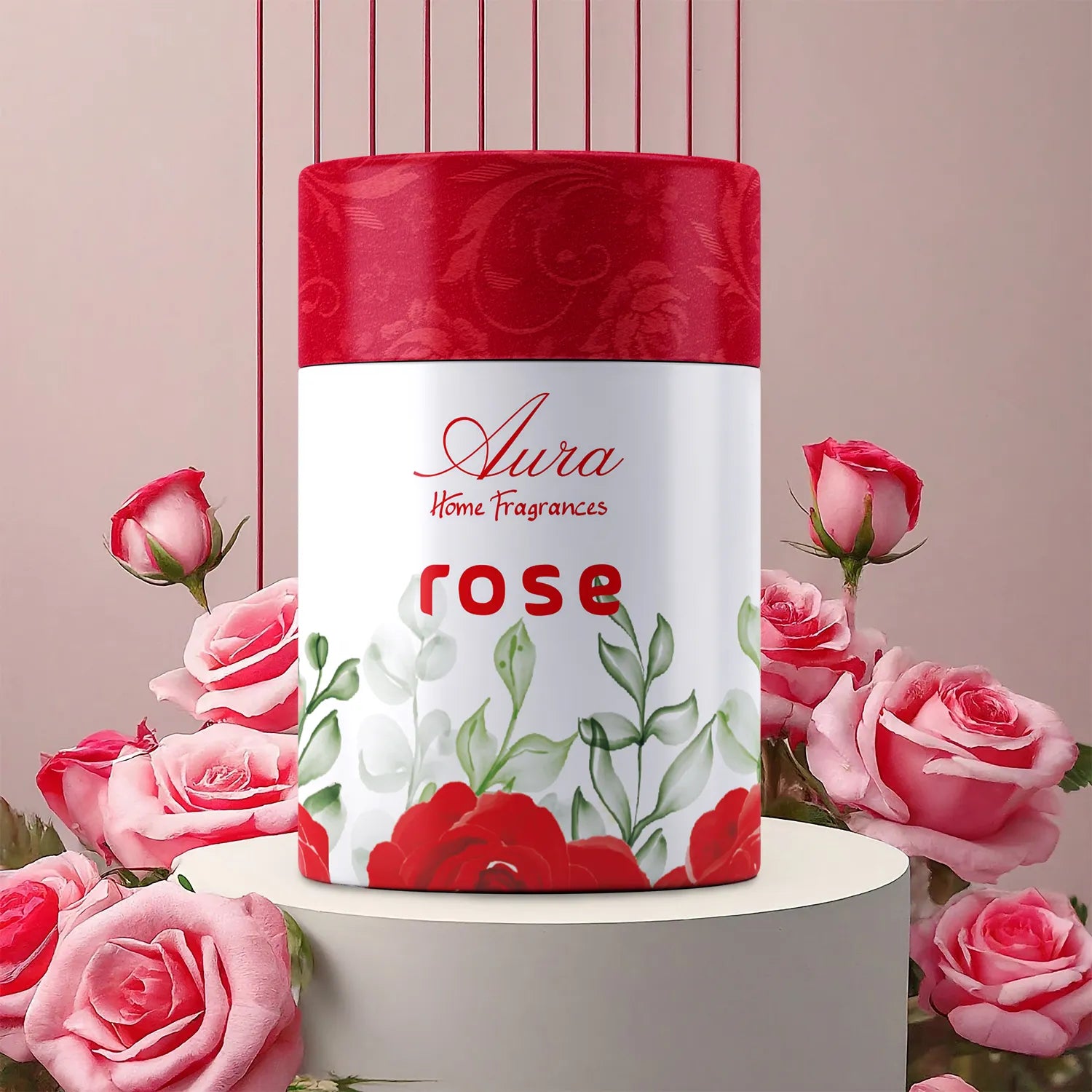 Rose Aura Dhoop Cone Tube Pack 150g 5