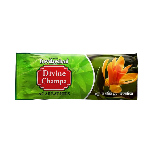 Divine Champa Incense Sticks Pouch – Sacred Floral Fragrance
