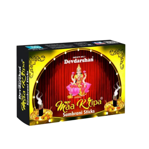 Maa Kripa Stem Sambrani Sticks (16 Sticks)