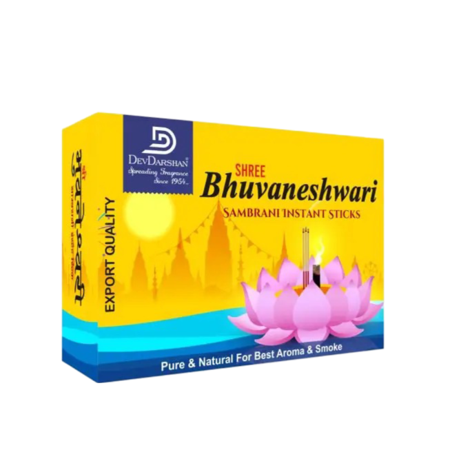 Shop Shree Bhuvaneshwari Stem Sambrani Sticks (24 Sticks)