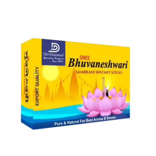 Shree Bhuvaneshwari Stem Sambrani Sticks (24 Sticks)
