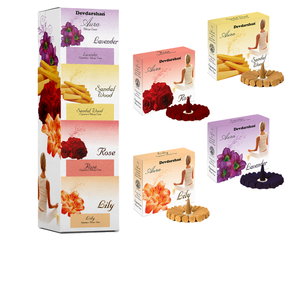 Aura Dhoop Cones Combo