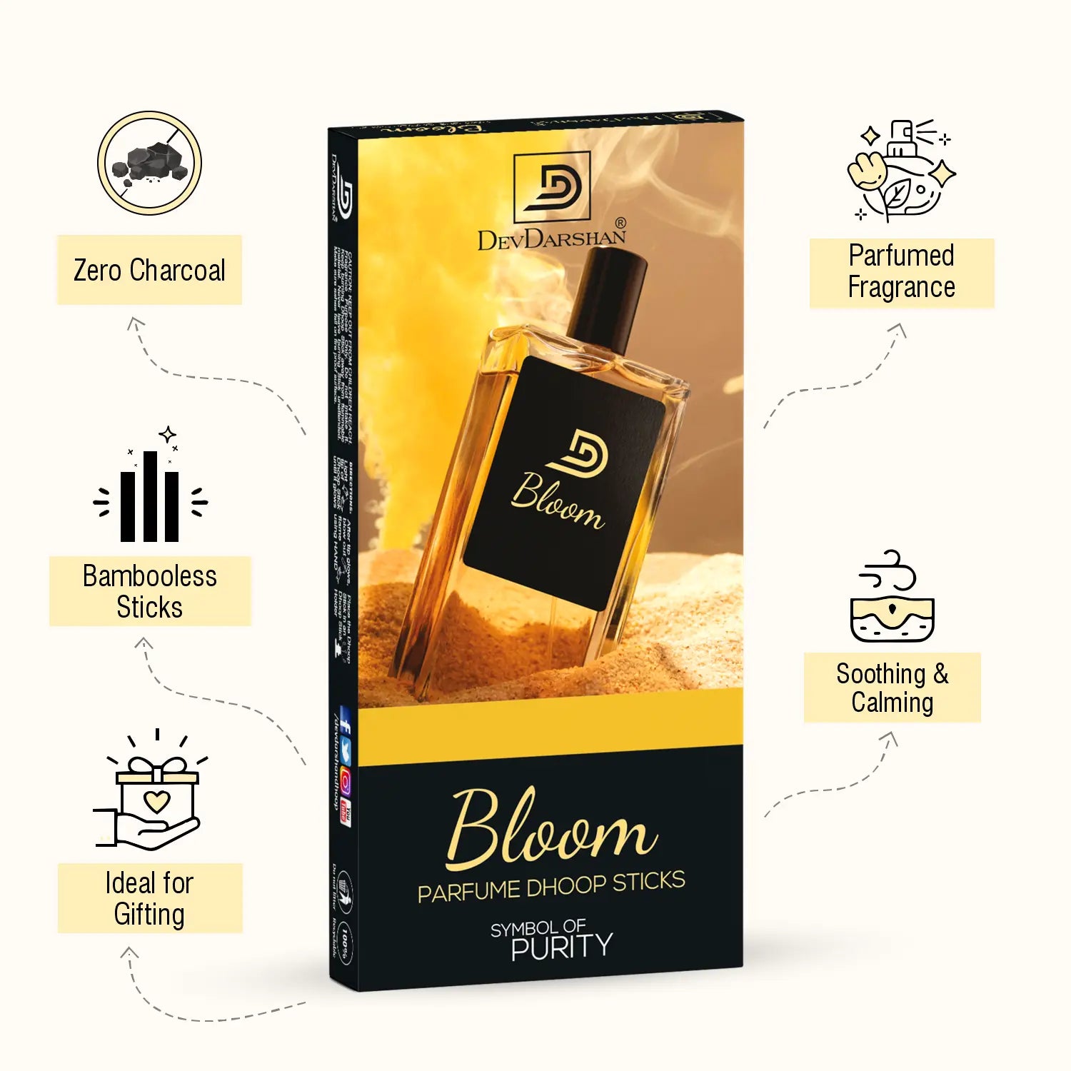 Bloom Parfume Dhoop Sticks (20 Sticks) 3