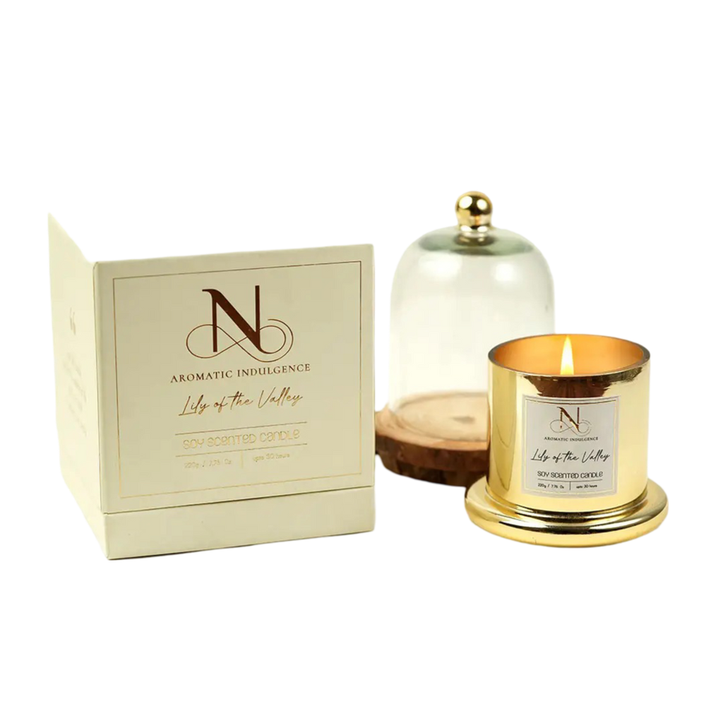 Shop Bell Jar Lily of the Valley Soy Scented Candle