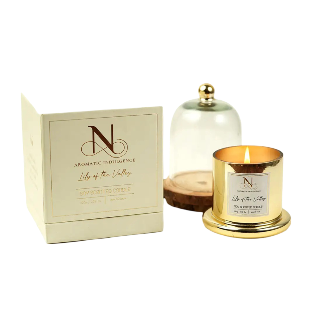 Shop Bell Jar Lily of the Valley Soy Scented Candle