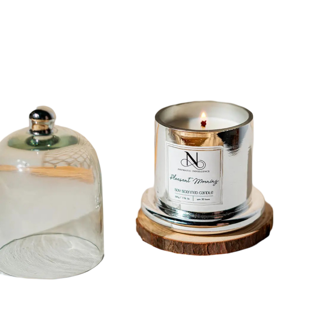 Nirvana-Aromatic-Bell-Jar-Pleasant-Morning-Soy-Scented-Candle-4