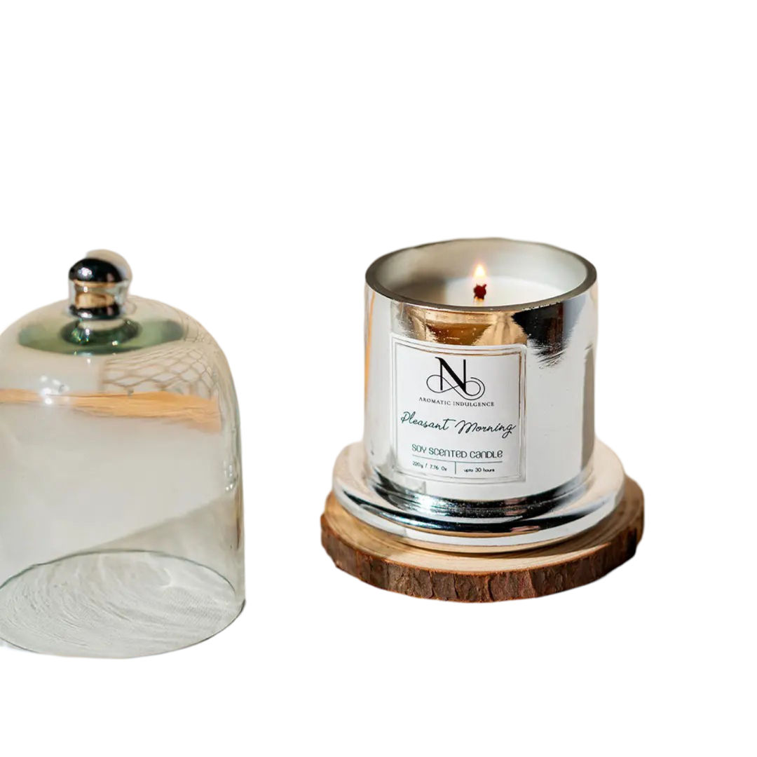 Nirvana-Aromatic-Bell-Jar-Pleasant-Morning-Soy-Scented-Candle-4