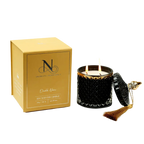 Crystal Jar Oudh Noir Soy Scented Candle (200g)