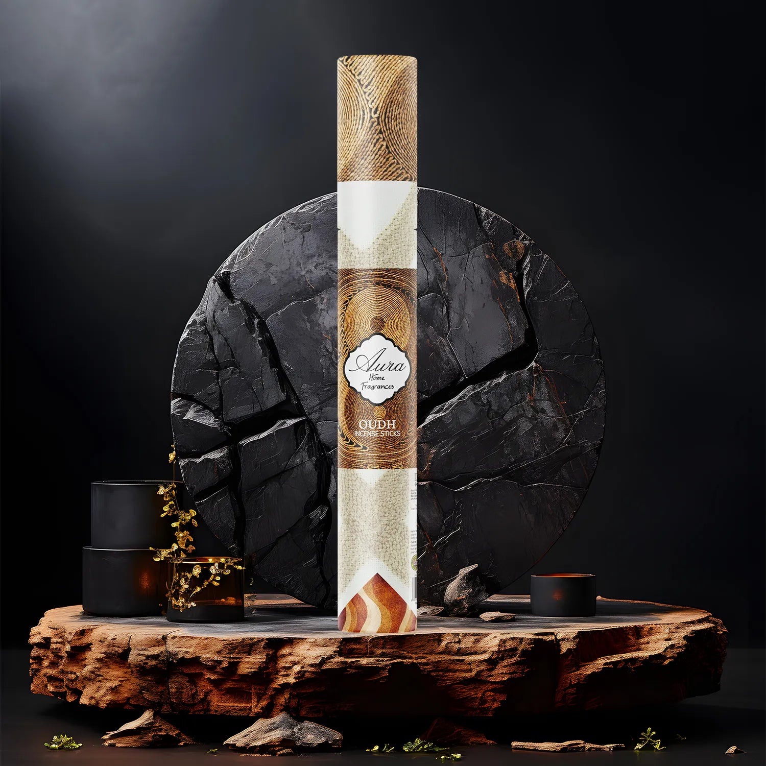Oudh Aura Incense Sticks Tube Pack (40g) 4