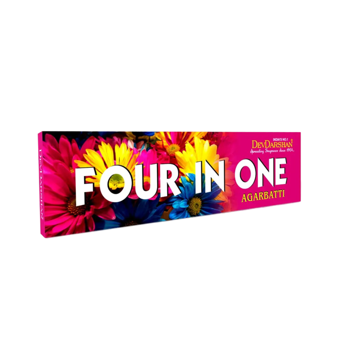 Shop Four in One Incense Sticks – Multi Aroma Combo