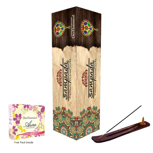 Sampada Wooden Incense Sticks Box