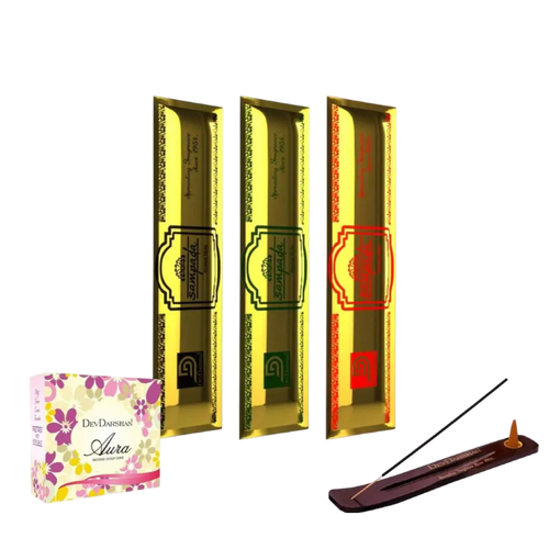 Sampada Wooden Incense Sticks Box