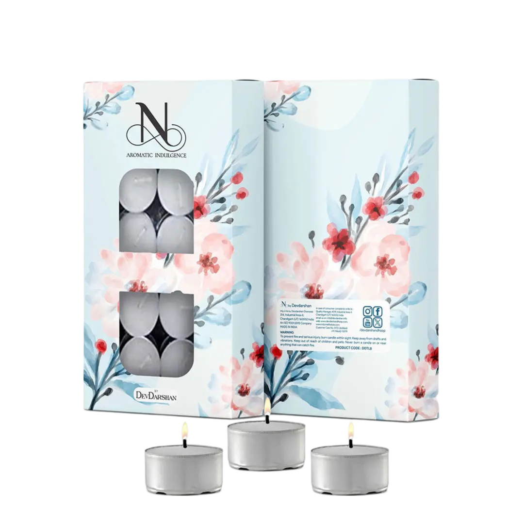 Buy Organic Soy Wax T-Light Candle - Pack of 8