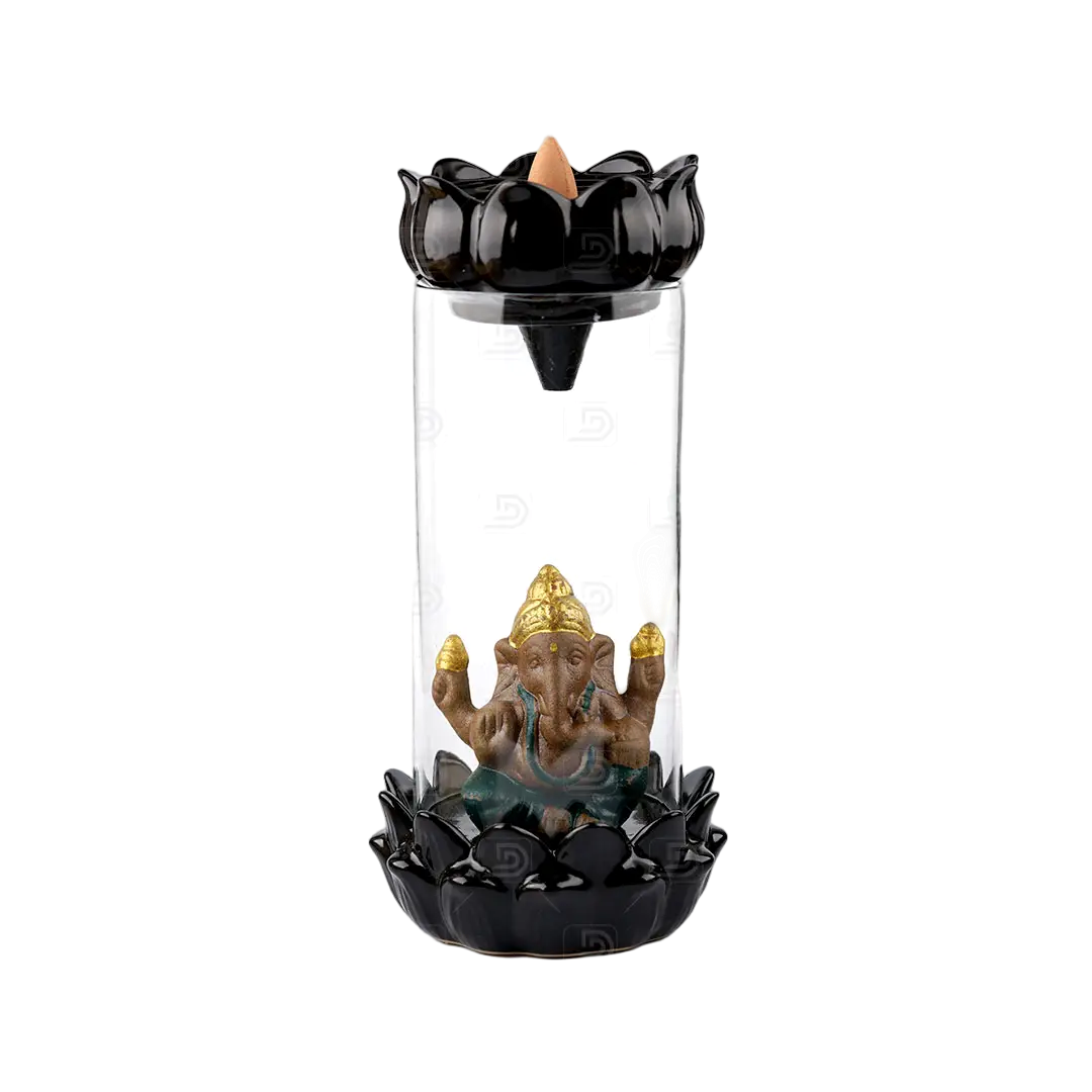 Buy Extreme Ganesha Waterfall Backflow Incense Burner & Holder