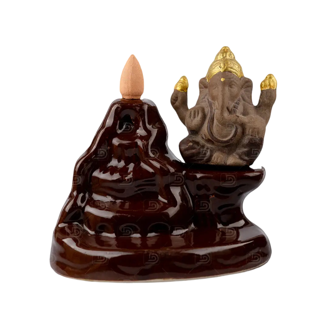 Buy Ceramic Ganesha Backflow Burner for Meditation