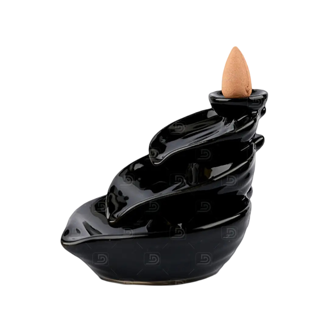 Premium Backflow Incense Burner – Waterfall Smoke Flow