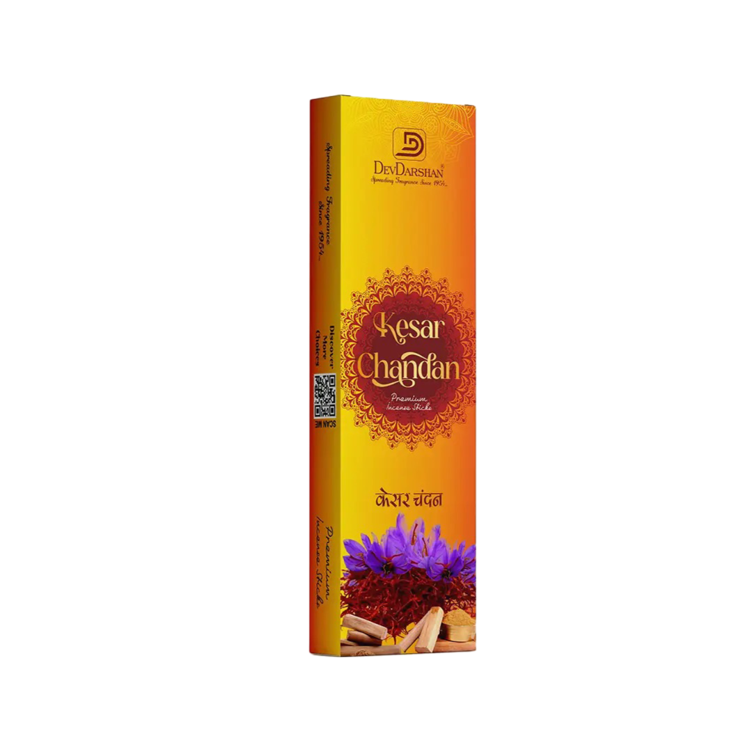 Buy Pure Kesar (Saffron) Chandan Agarbati [Dhoopbatti]