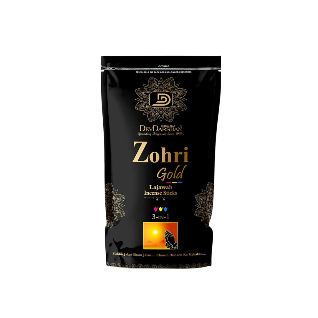 Zohri Premium Agarbatti Pouch – Long-Lasting Fragrance