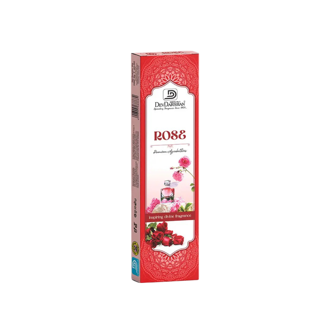 Buy Rose Premium Incense Sticks – Pure Floral Aroma