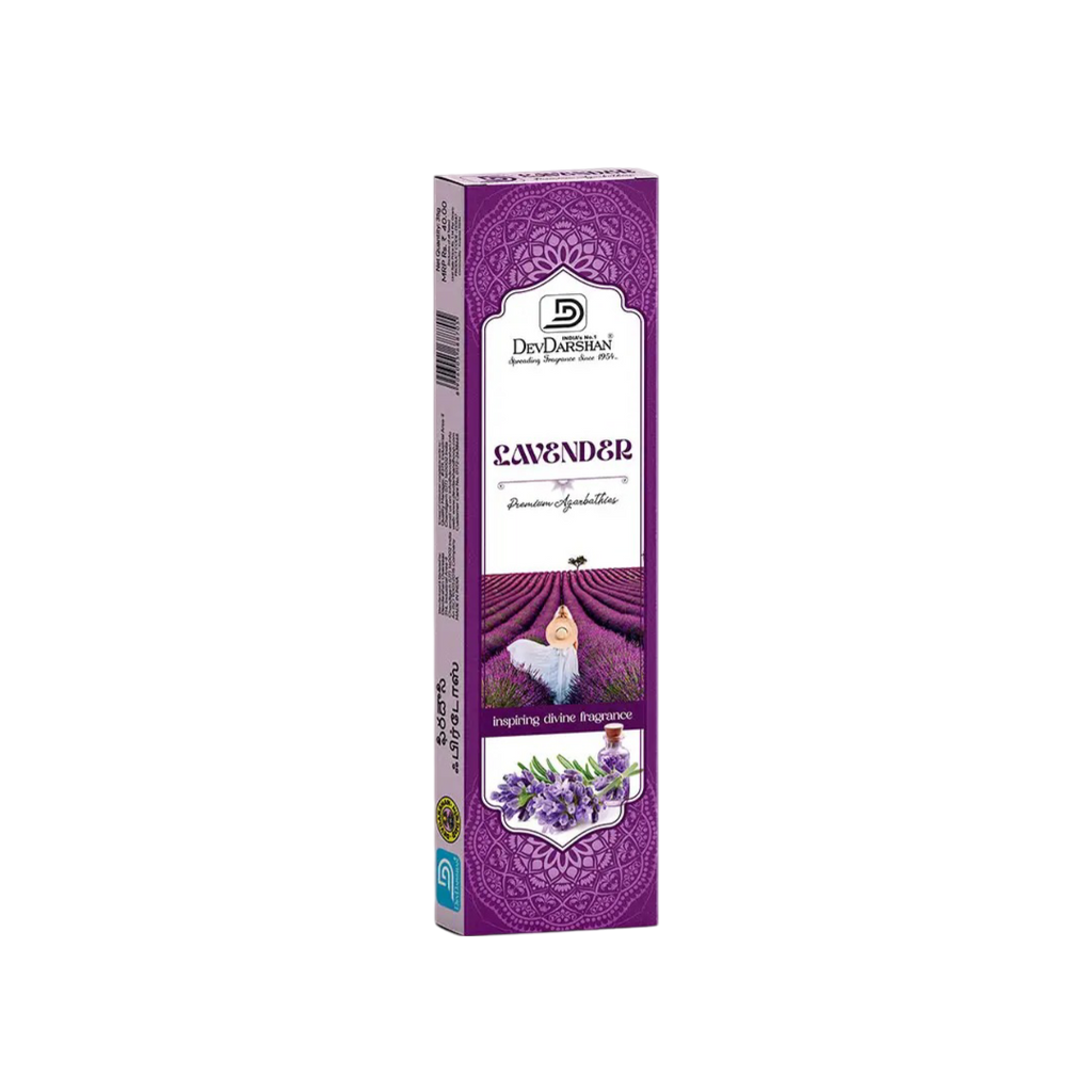 Premium Lavender Incense Sticks – Peaceful Floral Scent