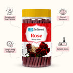 Rose Dry Dhoop Sticks Jar (85g)