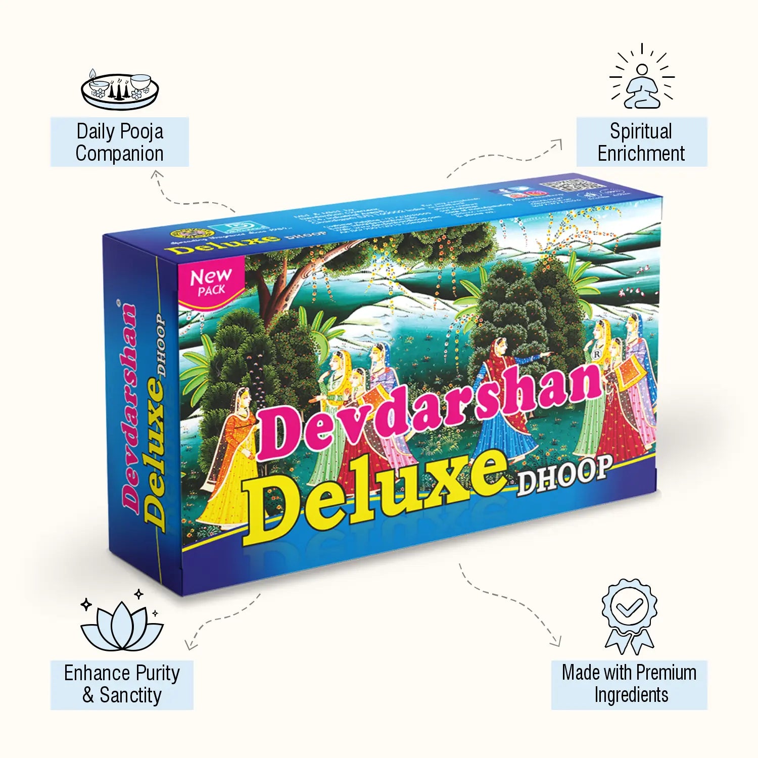 Deluxe Wet Dhoop Sticks (20 Sticks) 3