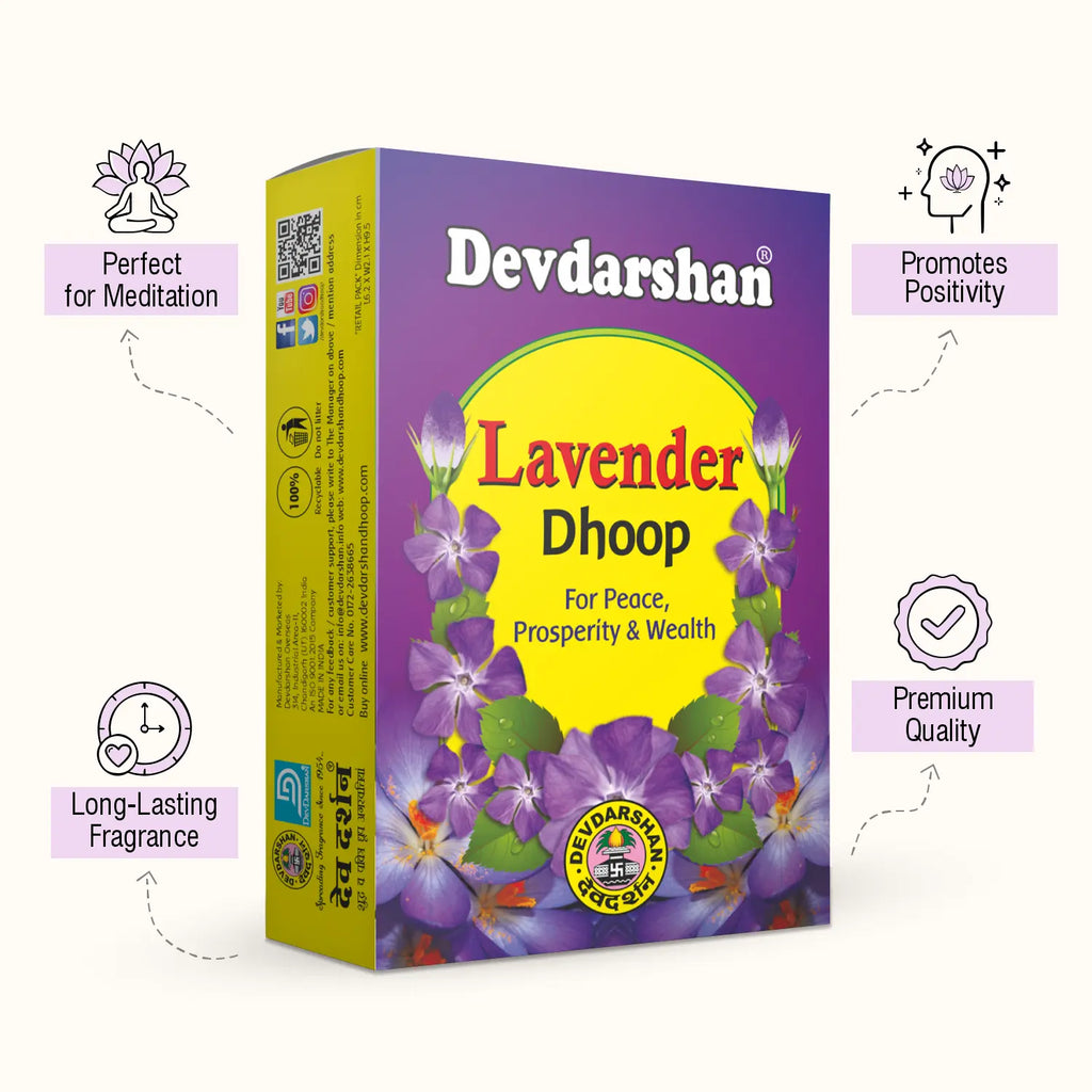 Lavender Wet Dhoop Sticks (20 Sticks) 3