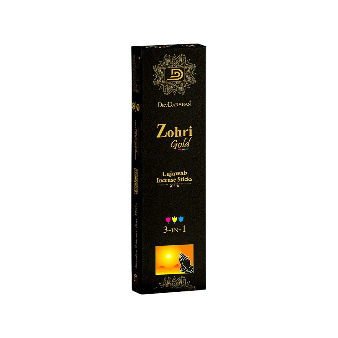 Zohri Gold 3 in 1 Incense Sticks