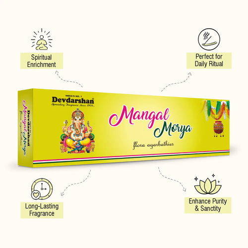 Mangal Morya Flora Incense Sticks