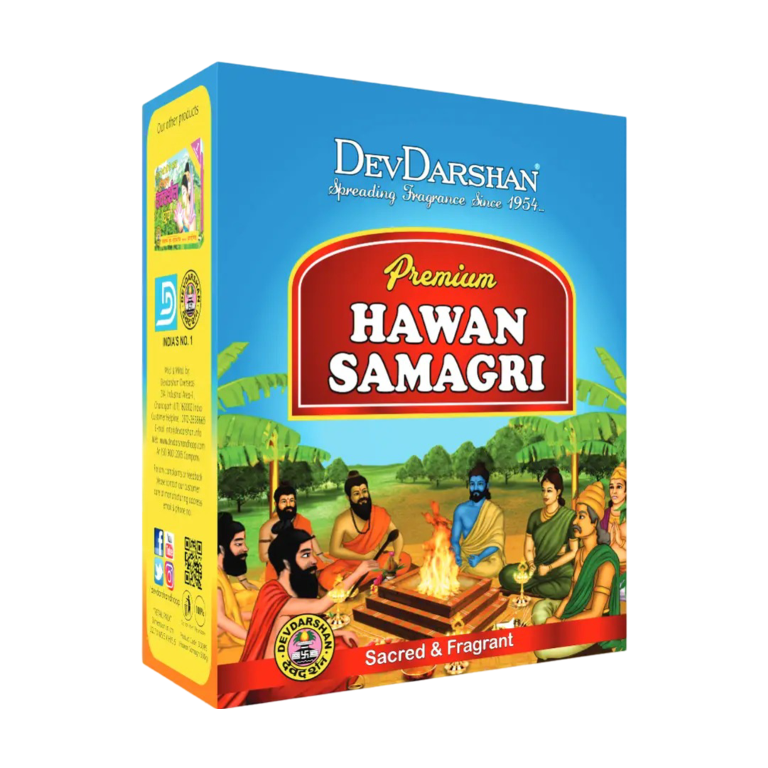 Premium Hawan Samagri Box