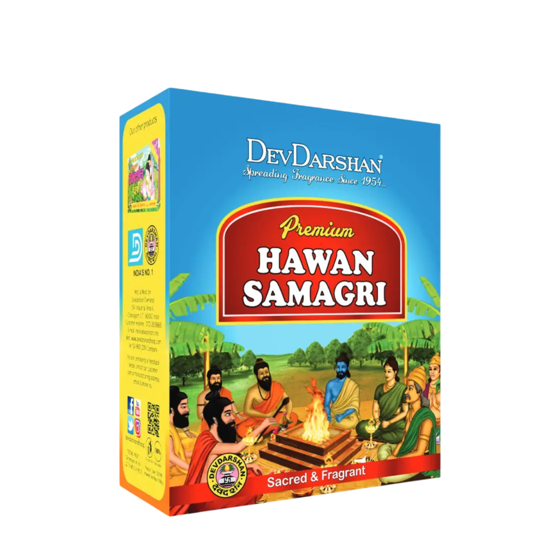 Premium Hawan Samagri Box