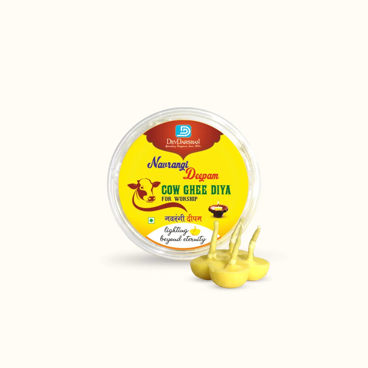 Navrangi Deepam Cow Ghee Wick