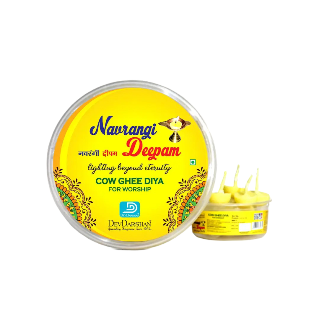 Navrangi Deepam Cow Ghee Wick