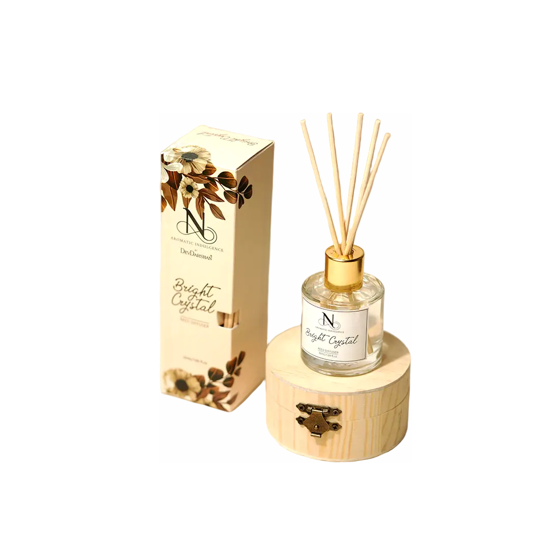 Buy Premium Bright Crystal Reed Diffuser - Home Fragrance