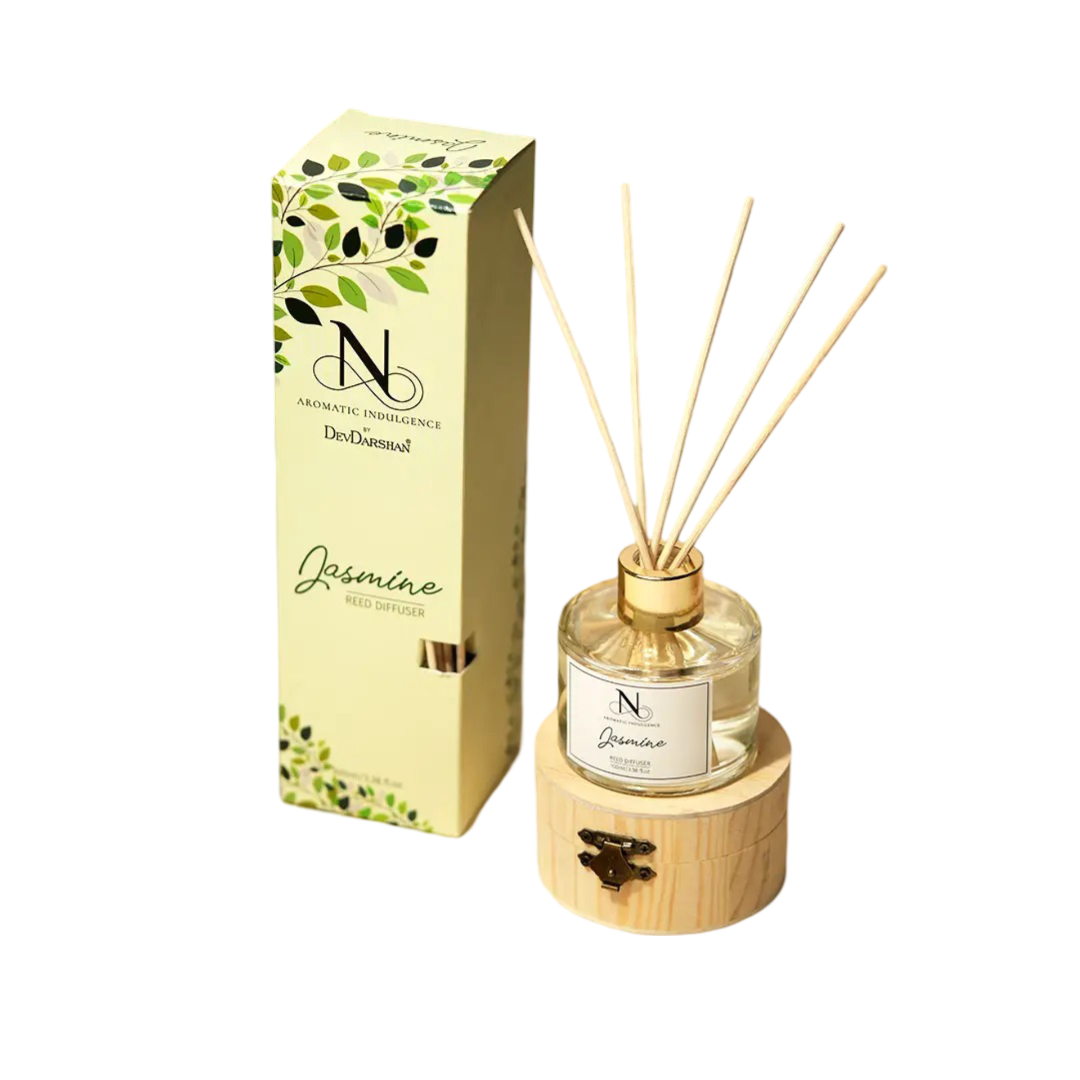 Shop Natural Jasmine Reed Diffuser – Soothing Floral Aroma