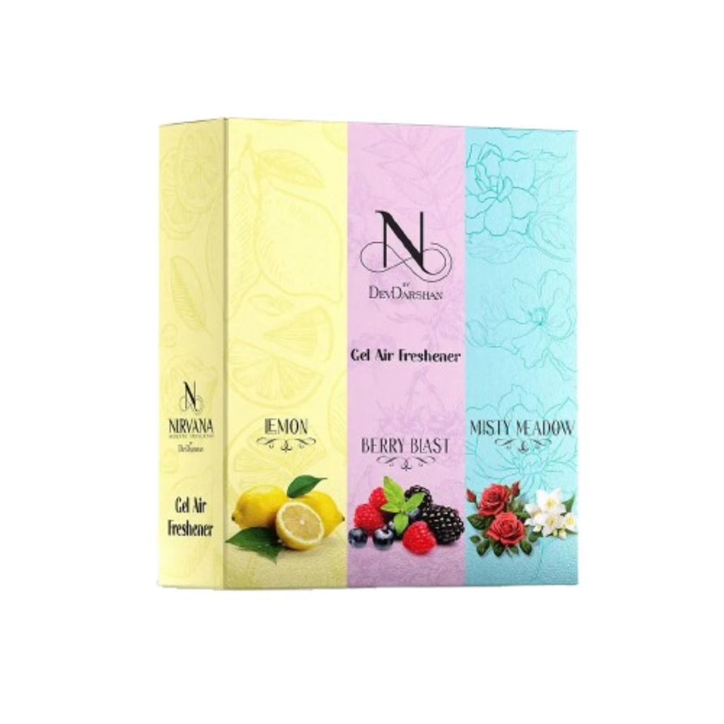 Buy Premium Gel Air Freshener for Cars & Office (Pack of 6)