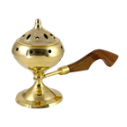 Lubaan Daan Incense Burner (Size No 2) with Wooden Handle